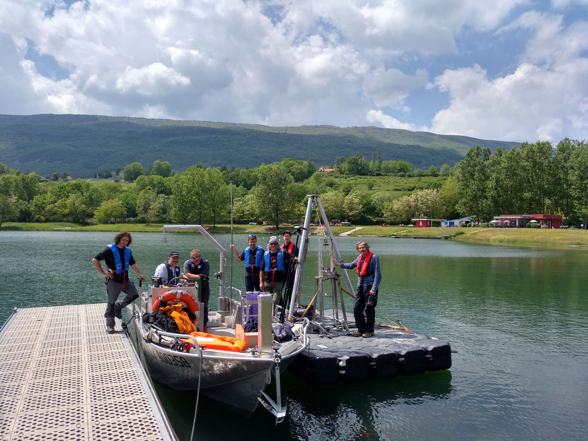 Experimentelle Untersuchung der Sedimentstabilität in Stauräumen an der Rhône