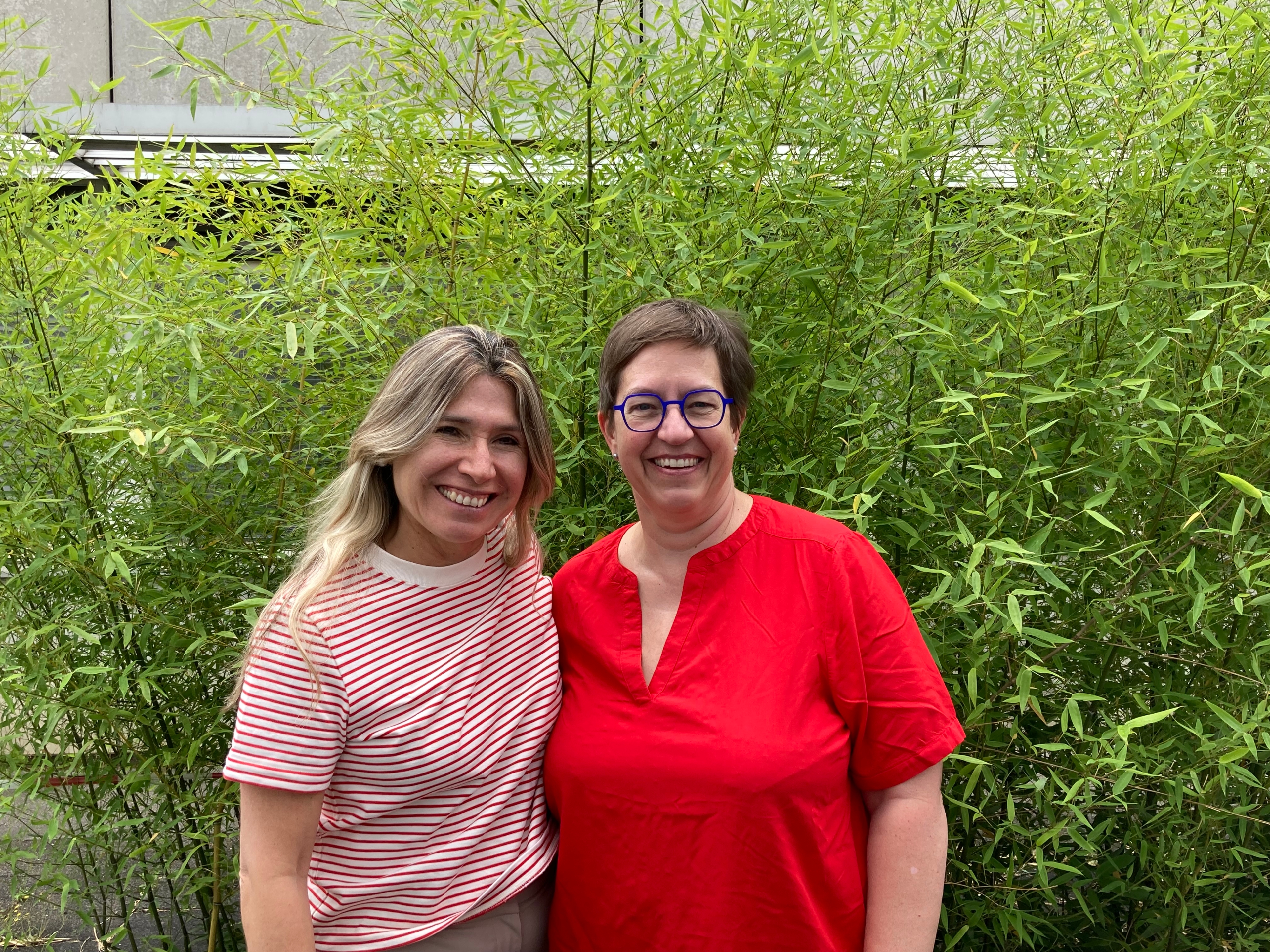 This is a photo of Norvi Brendle-Forero and Beate Spinner