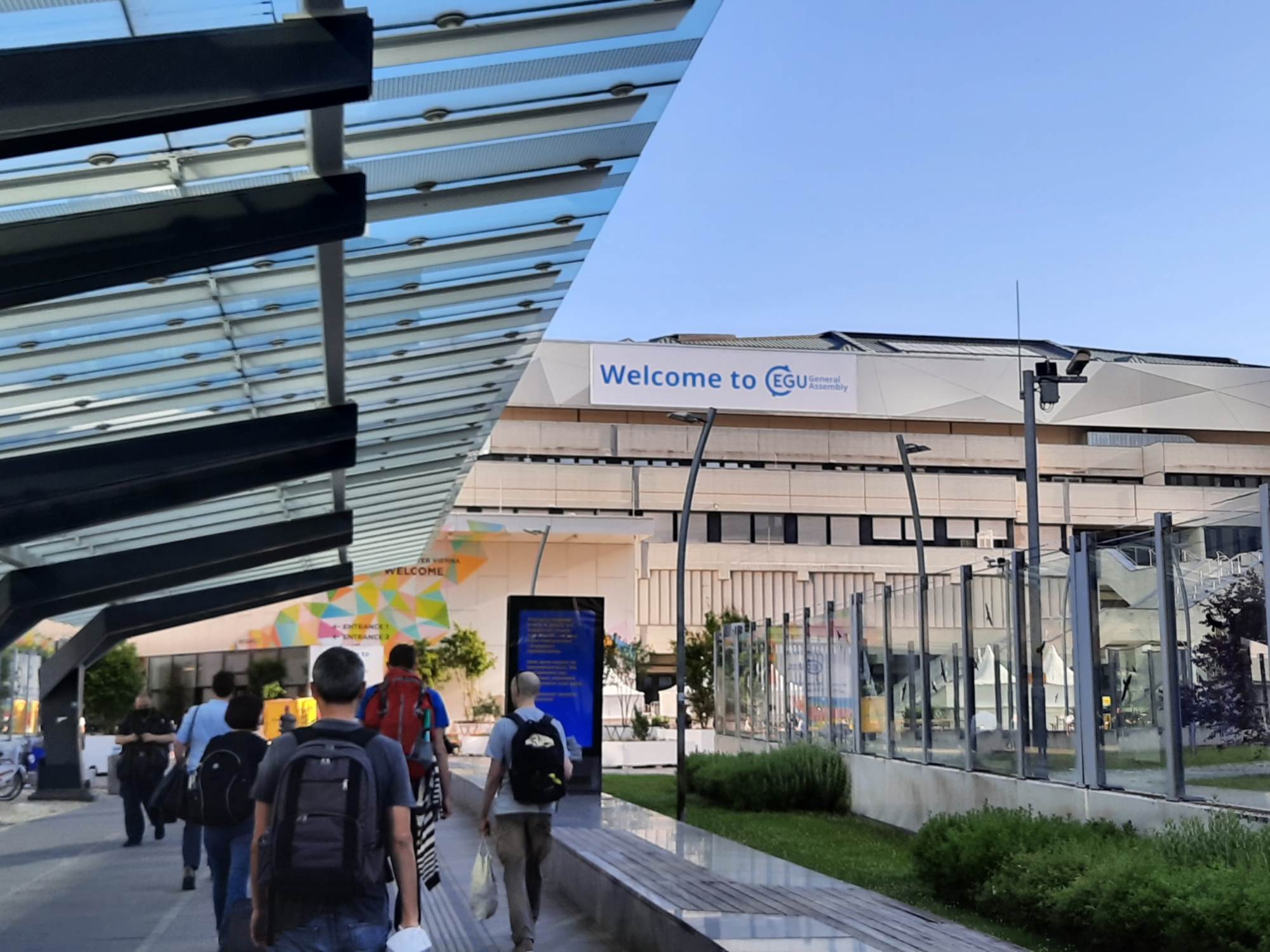 EGU2022 back in Vienna again