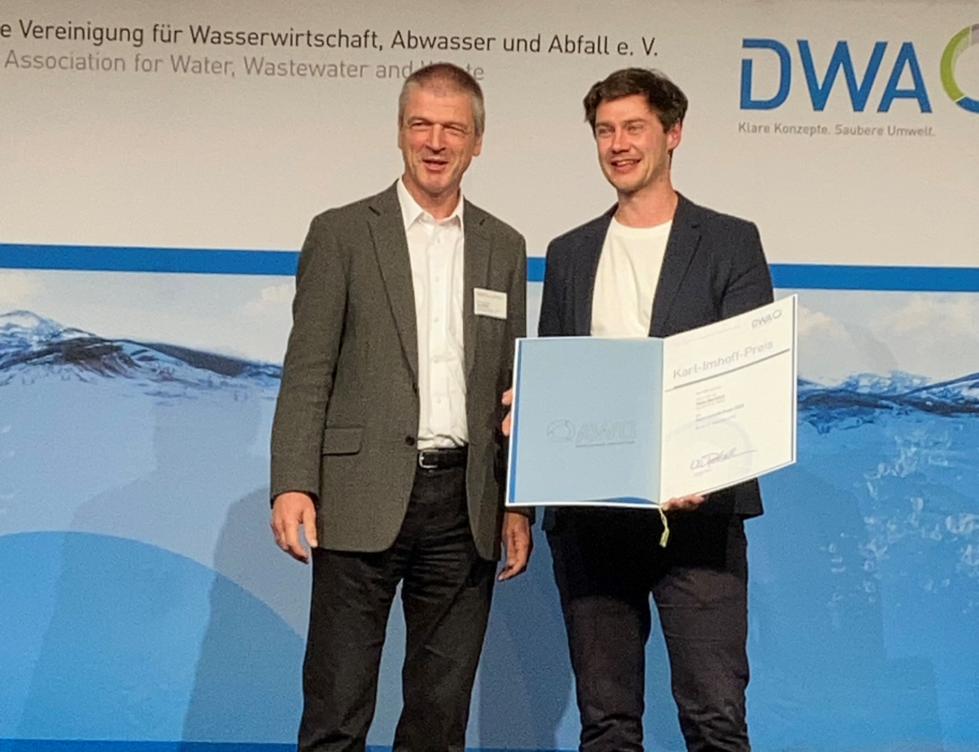 Karl Imhoff Prize for Felix Beckers