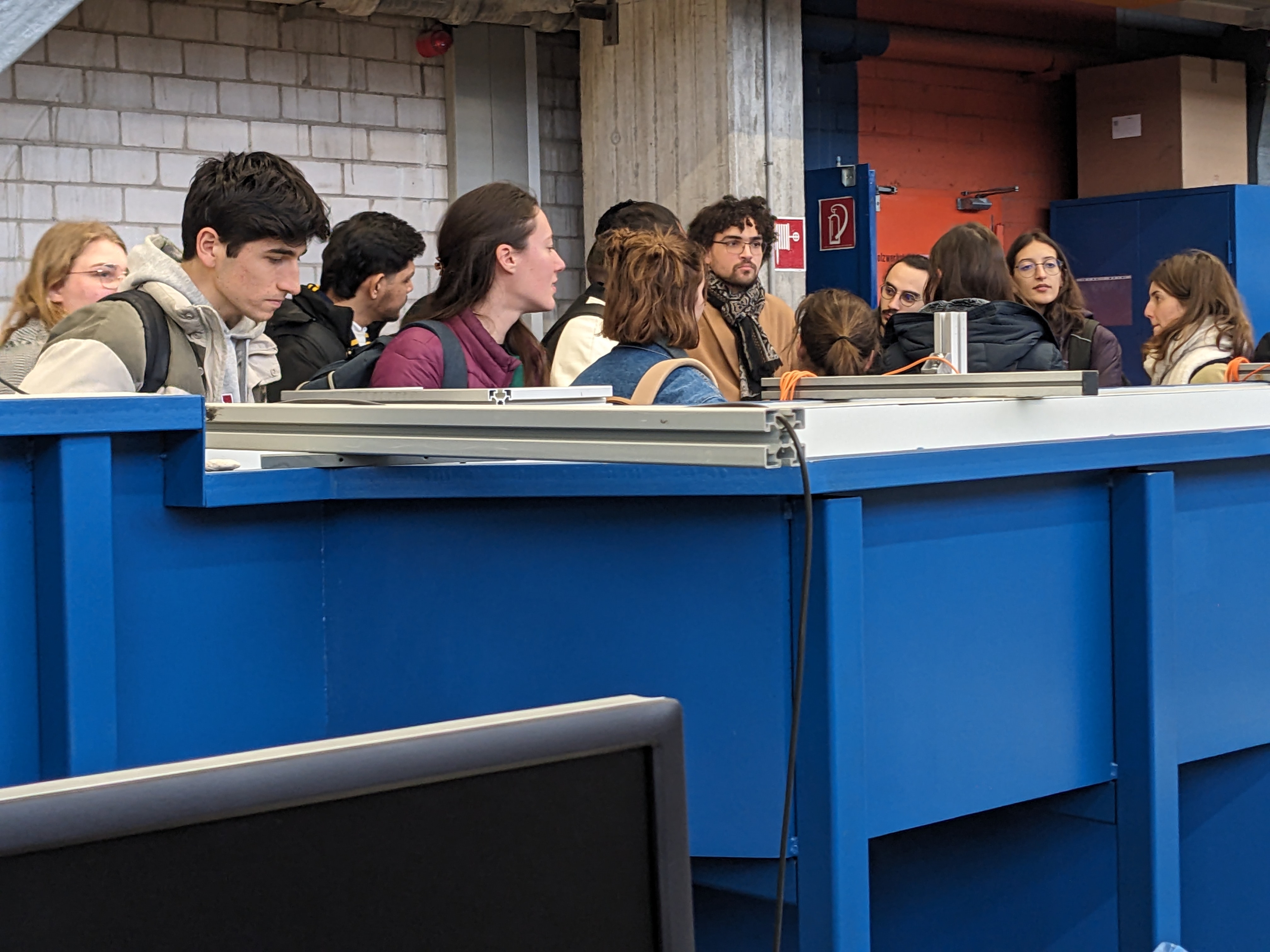 Students from Lyon and Padua visit Stuttgart